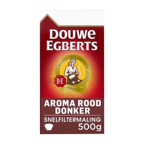 

Kopi Douwe Egberts Aroma Rood Donker Holland Coffee 500 Gram