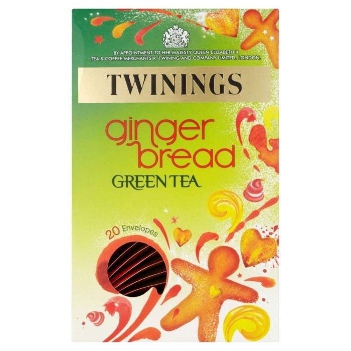 

Twinings Ginger Bread Green Tea 20 X 2 Gram