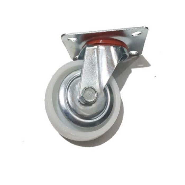 

Roda Trolley / Trolly / Troli Nylon Nilon 4 Inch Hidup Swivel