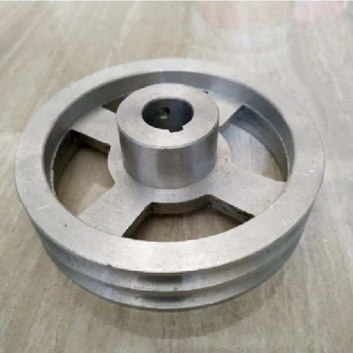 

Pulley Pully Puli Jalur B2 Diameter 6 Inch As 2 Mm 28Mm Aluminium