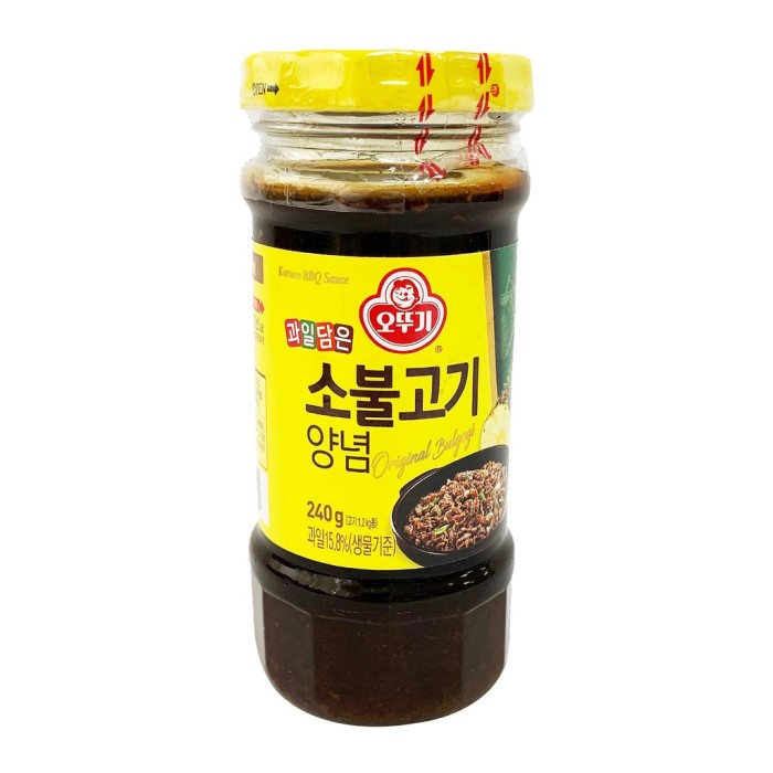 

Saus Ottogi Korean Bbq Original Bulgogi Marinade Sauce 480 Gram
