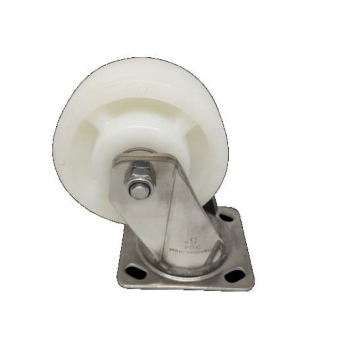 

Roda Troli Troly Stainless Steel Nylon 8 Inch Hidup Swivel Ranger