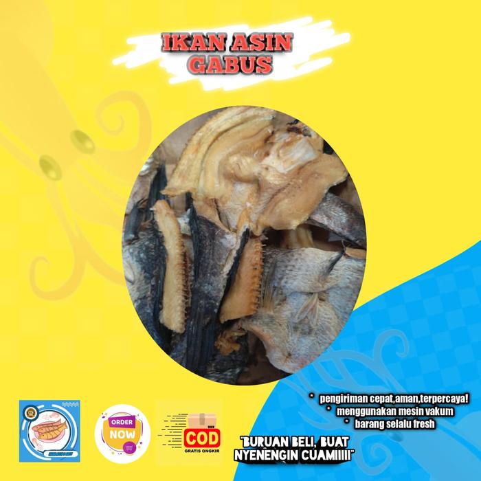 

[COD] IKAN ASIN GABUS SUPER