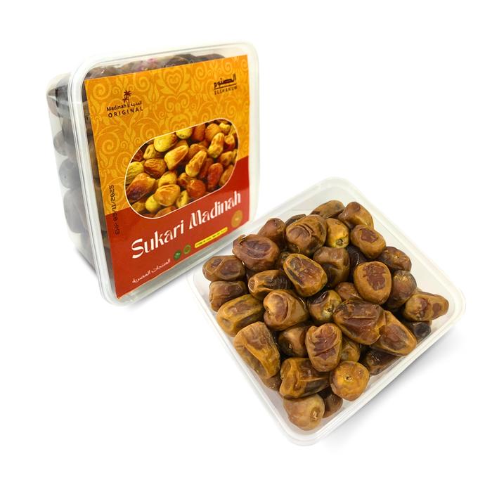 

Kurma Sukari Madinah Toples 1kg Kurma Lembut