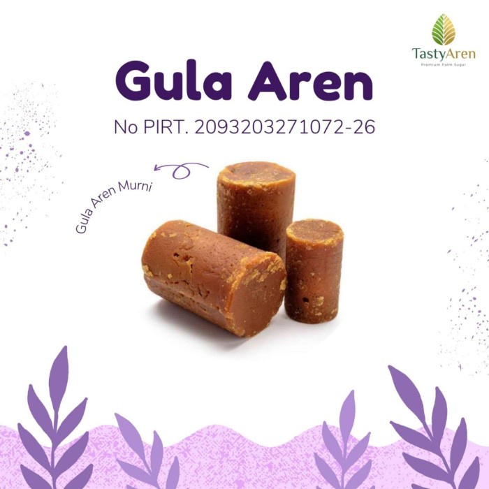 

Gula Aren Asli - Gula Kawung - Gula aren Lonjor - Gula Bungkus Daun