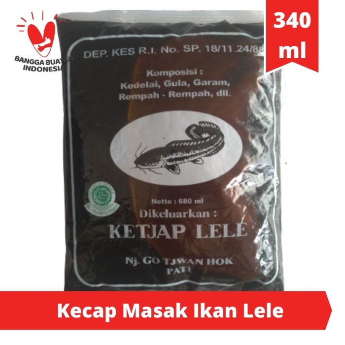 

Kecap Manis Cap Lele Khas Pati 340ml