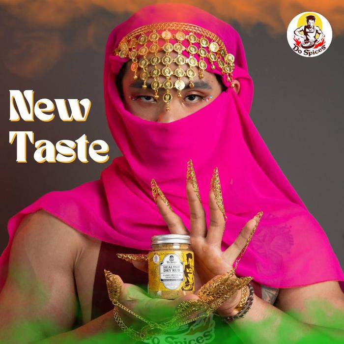 

Dospices Healthy Dry Rub [Curry Masala seasoning] Bumbu marinasi rendah kalori [100 gram] Rempah