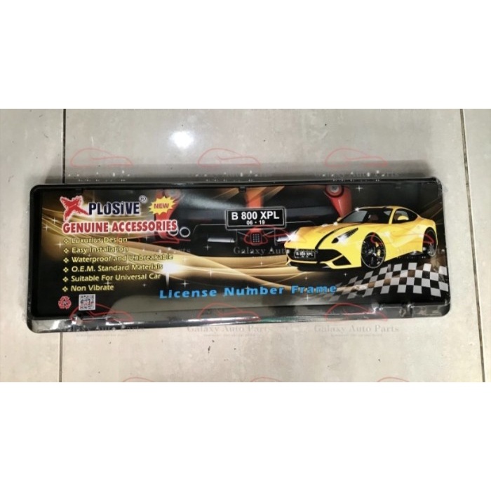 (BestSeller) Tempat dudukan plat pelat nomor mobil