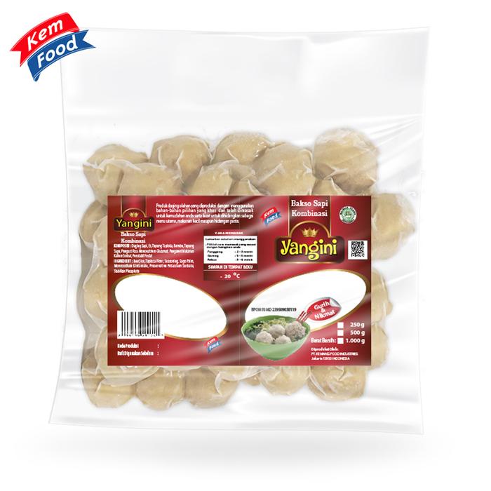 

Sale Terbatas Yangini Bakso Sapi Halus - 1Kg Aman