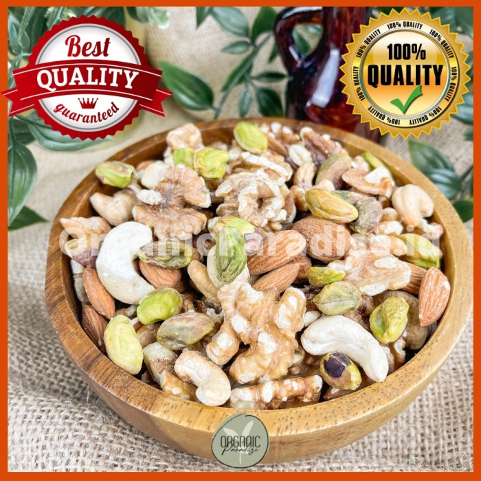 

Healthy Mix Nut 250 Gram Roasted Premium Quality Organic Paradise