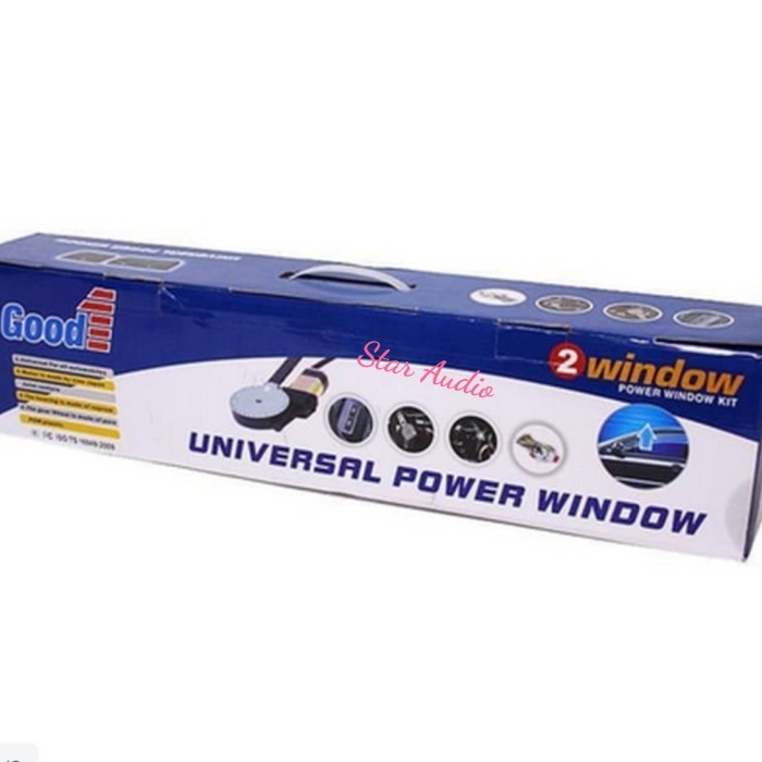 Power Window Universal Goodone 2 Pintu Set Komplit Premium