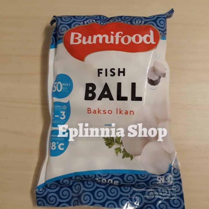 

Promo Terbatas Bumifood Bumi Food Fish Ball 500 Gr - Bakso Ikan Aman