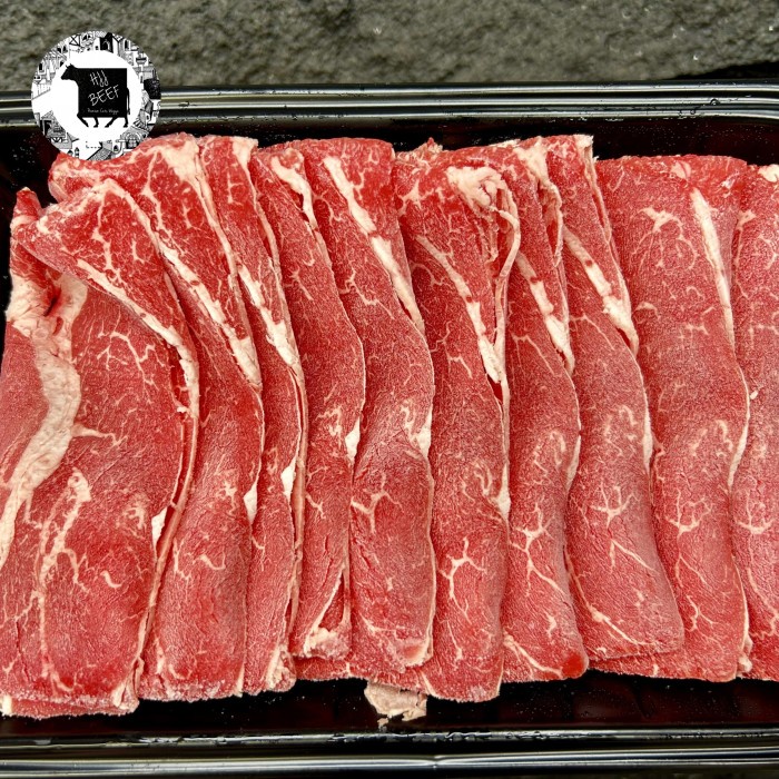 

Promo Terbatas Wagyu Chuck Eye Roll 250Gram (Shabu) Aman