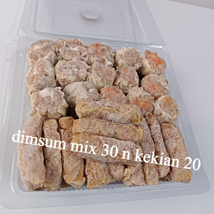 

Sale Terbatas Dimsum Ayam Halal Isi 50Pc / Lumpia Ayam Tidak Ada Sambal Khusus Paxel Aman