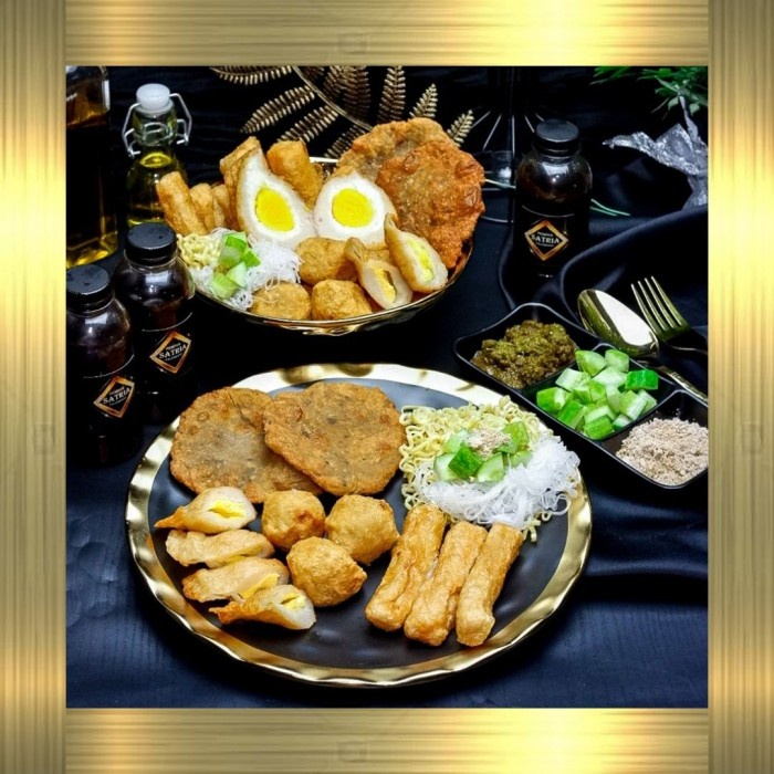 

Sale Terbatas Mpek Empek Pempek Satria Palembang Paket Komplit Isi 7 Pak Beku Frozen Aman