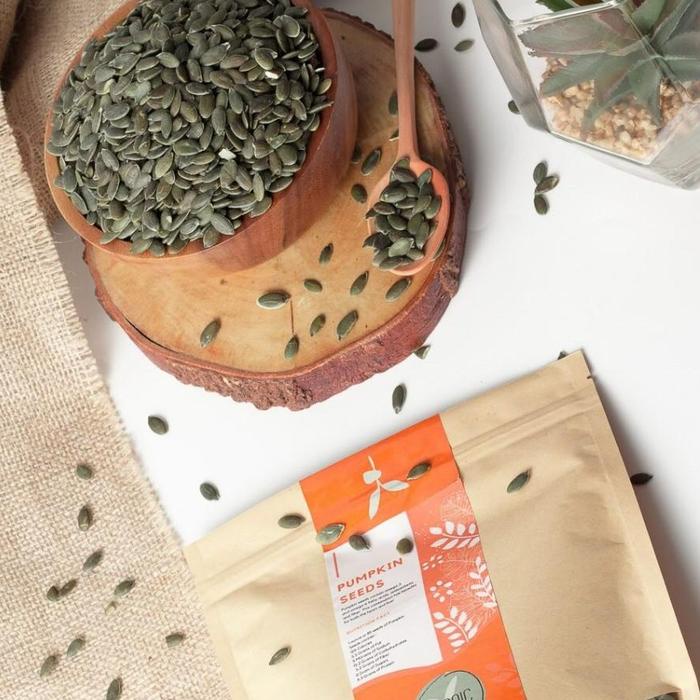 

Roasted Pumpkin Seeds / Pumpkin Seed Panggang 500Gr