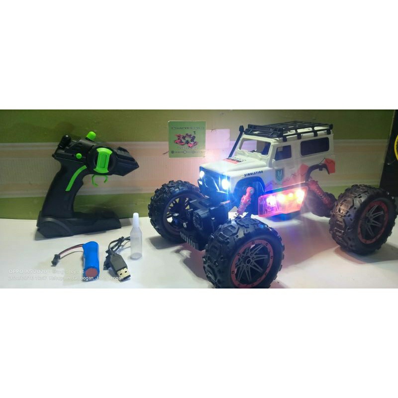 {{ Mobil Remot Jeep Offroad 4Wd Ke Luar Asap Jumbo Ready }}