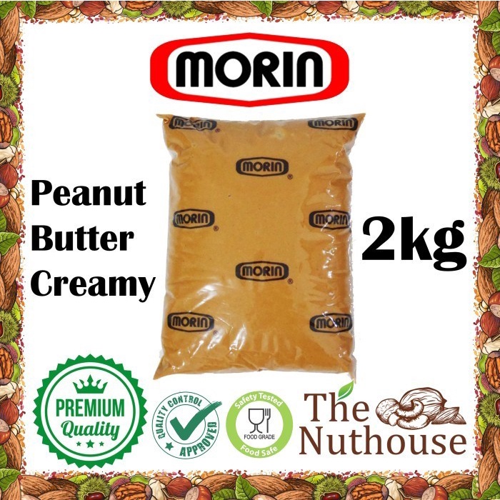 

(BestSeller) 2kg Morin Peanut Butter Chunky / Chunky Selai Kacang [Halal]