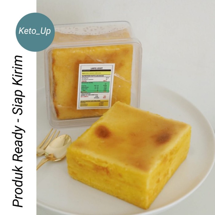 

Lapis Legit Keto Rendah Karbo Tanpa Tepung Tanpa Gula Tinggi Protein