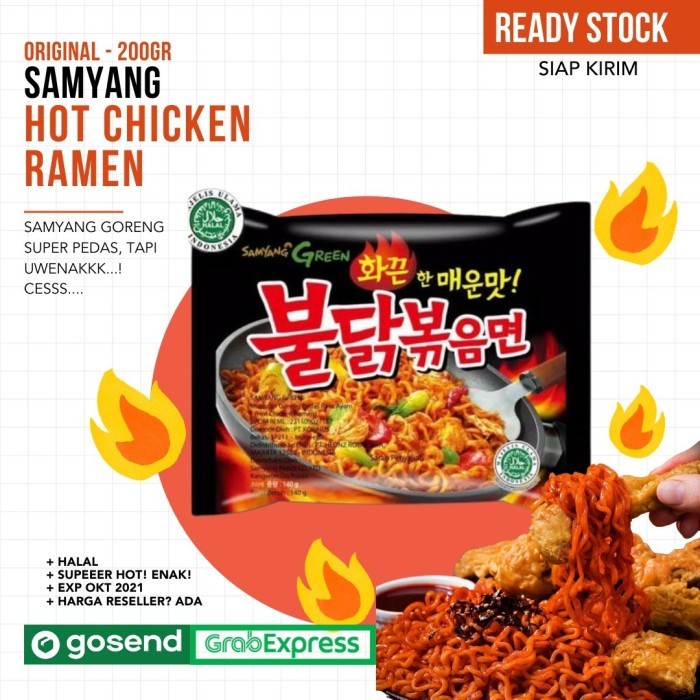 

(BestSeller) (OPEN RESELLER) SAMYANG Green Hot Chicken Ramen - Real Pict
