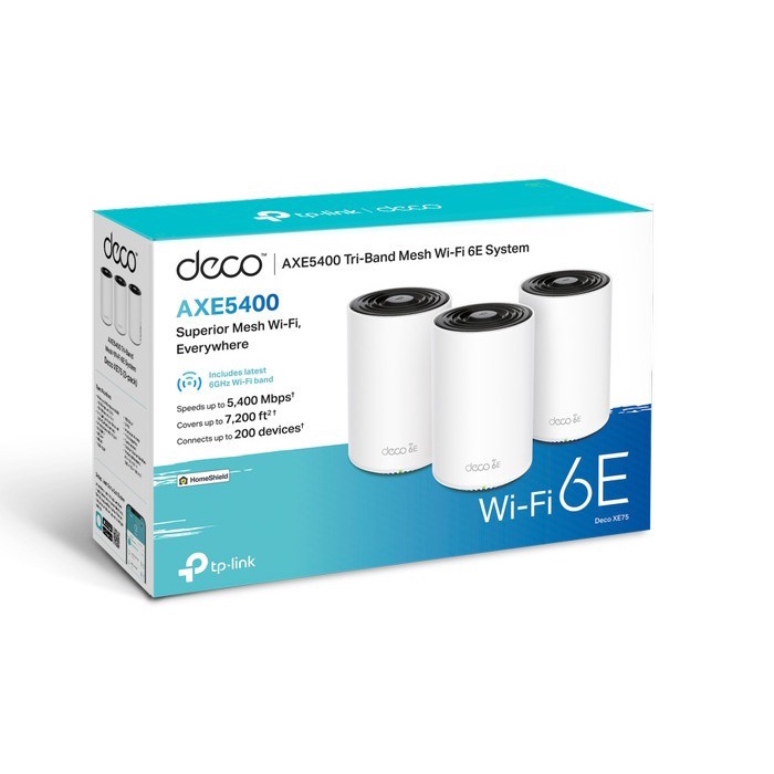 Tp Link Deco Xe75 Pro - Axe5400 Tri-Band Mesh Wi-Fi 6E System Router [Import Us]