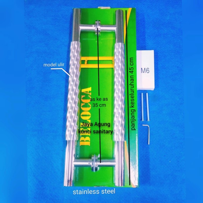 Pull Handle Stainless 304/Tarikan Pintu 45 Cm Merk Belocca