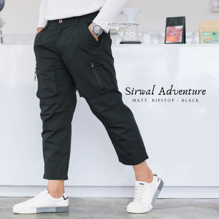 (M-XXL) Sirwal Adventure Antum Moslem Wear Celana Outdoor Tempur Cargo
