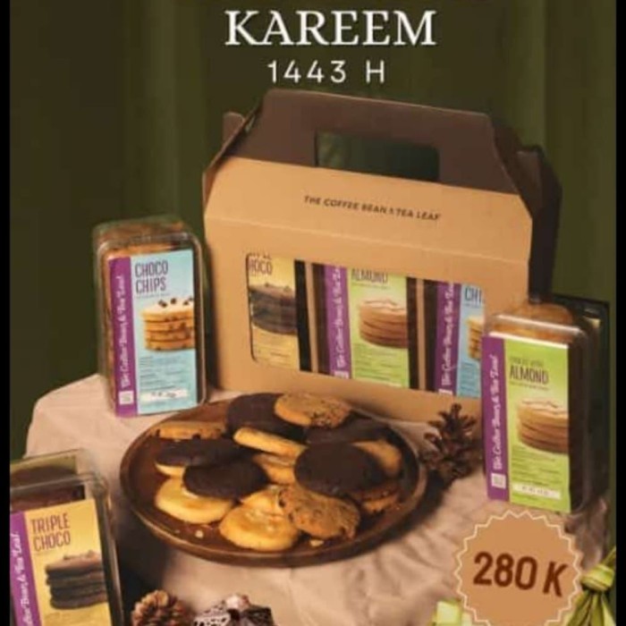 

cookies coffee bean 3 toples