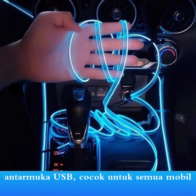 Disc Xykj Lampu Strip Interior Mobil Lampu Led Strip Neon Interior Mobil Lampu Hias Mobil