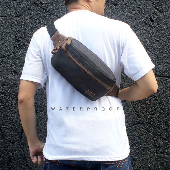 Ready Tas Selendang Pria / Laki Laki Tokha Waterproof Original Best Seller