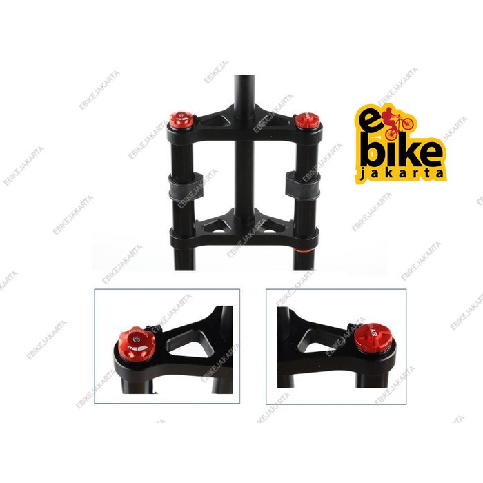 Banyak Dicari Himalo Downhill Front Fork Air Suspension Fork 27.5" Rebound Qr/Ta