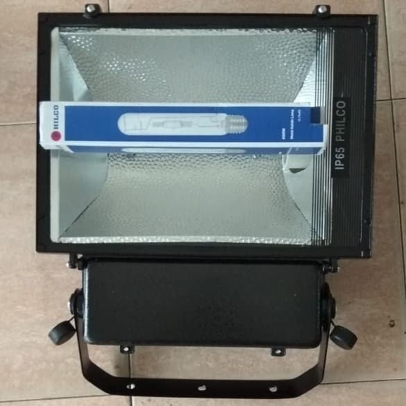 Lampu tembak HPIT 400w putih IP65 komplit set