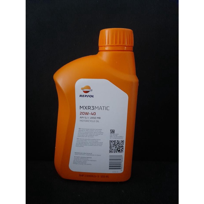 Oli Repsol MXR3 Matic 20W-40 0.8Liter Repsol