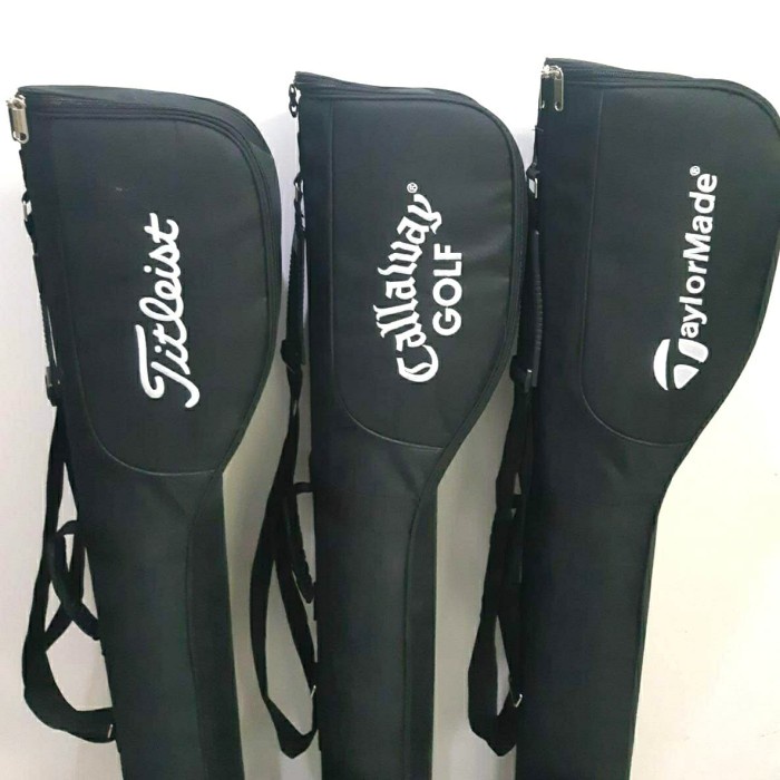 Nevarastore- Tas Golf Buat Driving Range Sunday Bag Half Bag Stik Golf