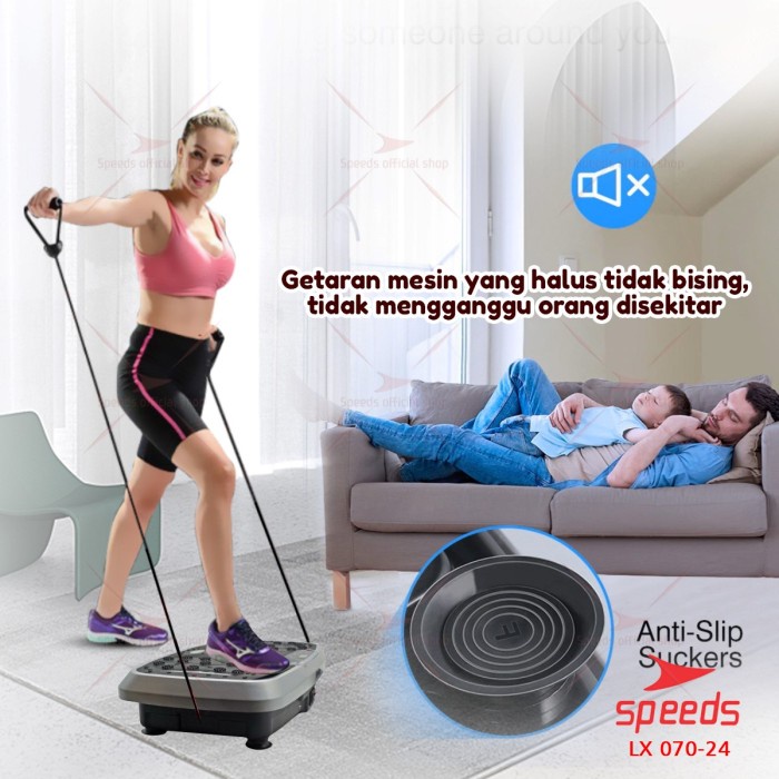 SPEEDS Body Slimmer Pembakar Pelangsing Badan Getar Olahraga 070-24
