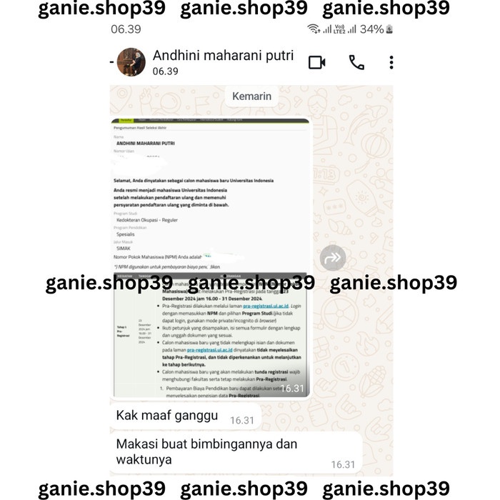 Les Privat Tpa Simak Ui Pascasarjana 2025 (Ganie Privat) Best Seller