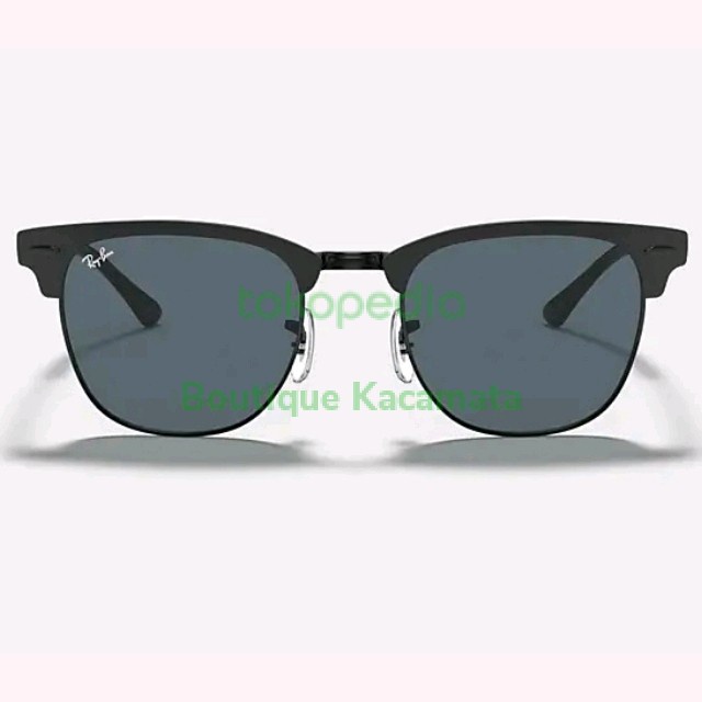 *TOP* SUNGLASS / SUNGLASSES RAYBAN ORIGINAL CLUBMASTER METAL 3716-186/R5