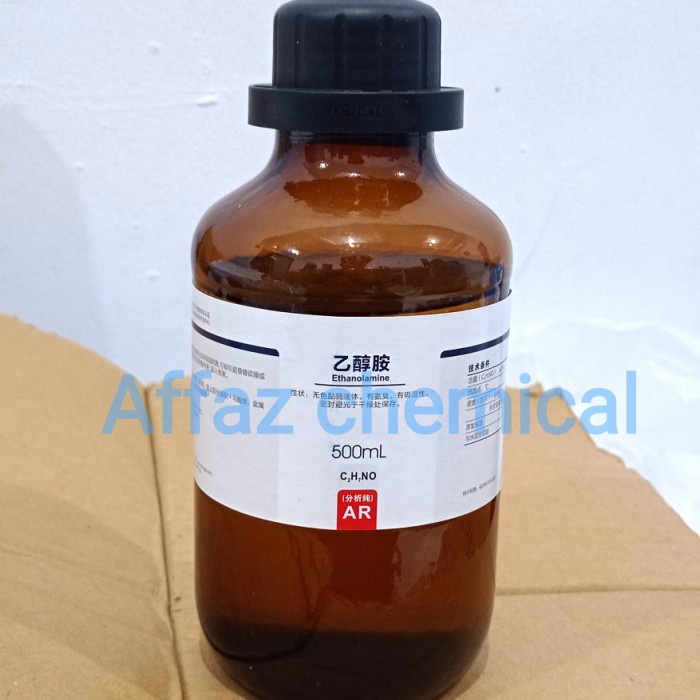 

Jual [READY] Ethanolamine Mono AR 99% , 500Ml Xylong Scientific