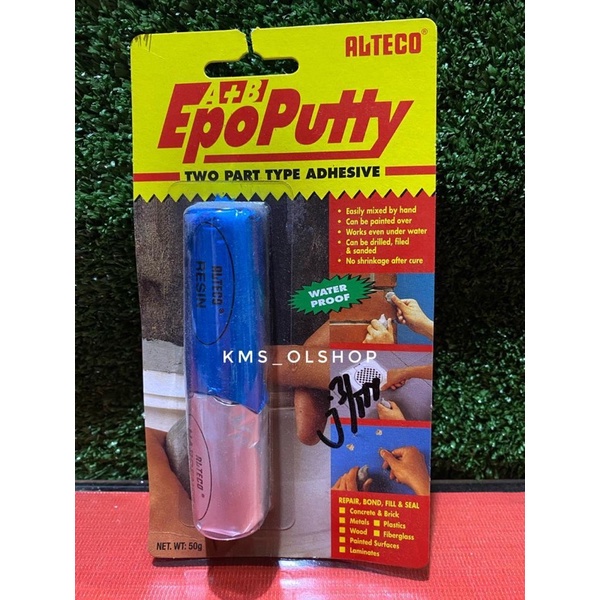

Lem Epo Putty Alteco lem porting 50 gram Asli Original