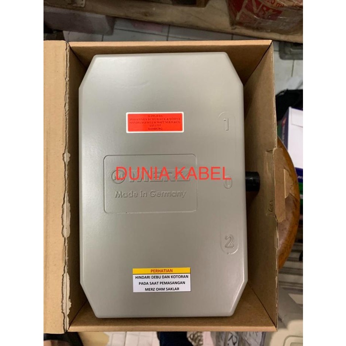 Ohm Saklar / Cam Starter / COS Merz 3 Pole 3P GA 100A 100 A Ampere