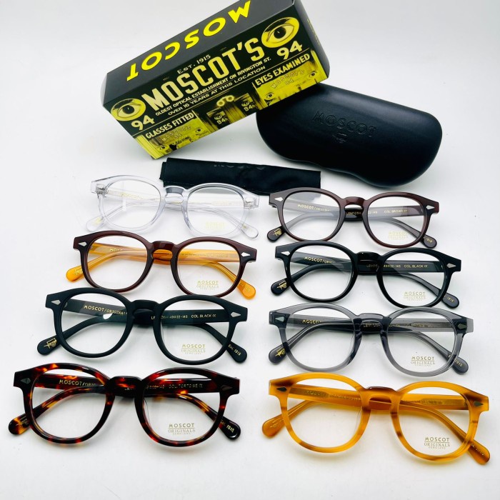*TOP* FRAME KACAMATA MOSCOT LEMTOSH SIZE 49 SIZE LARGE