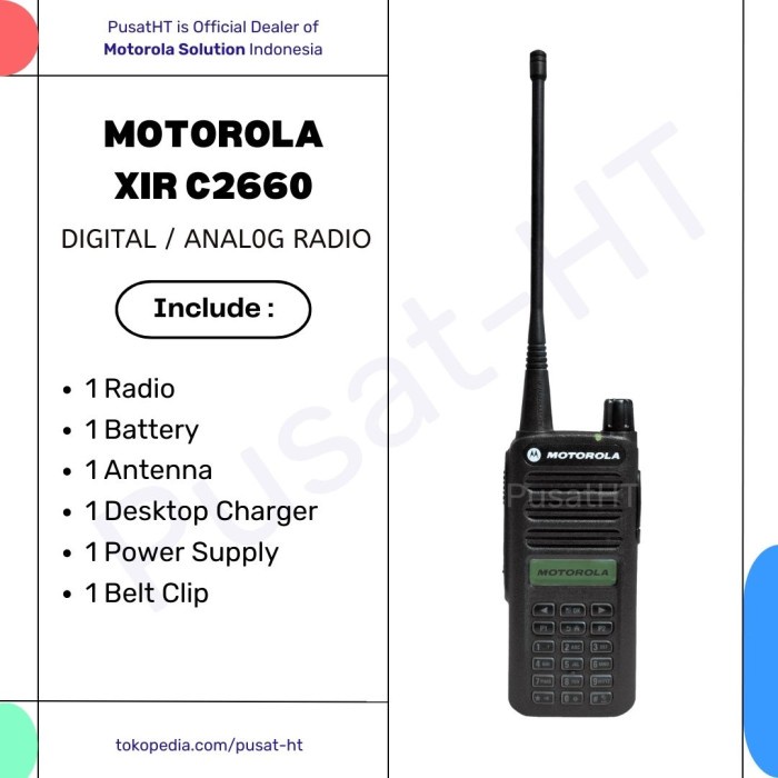 Terbaik Ht Handy Talky Motorola Cp 1660 / Cp1660 Vhf Baru Ori Garansi Resmi
