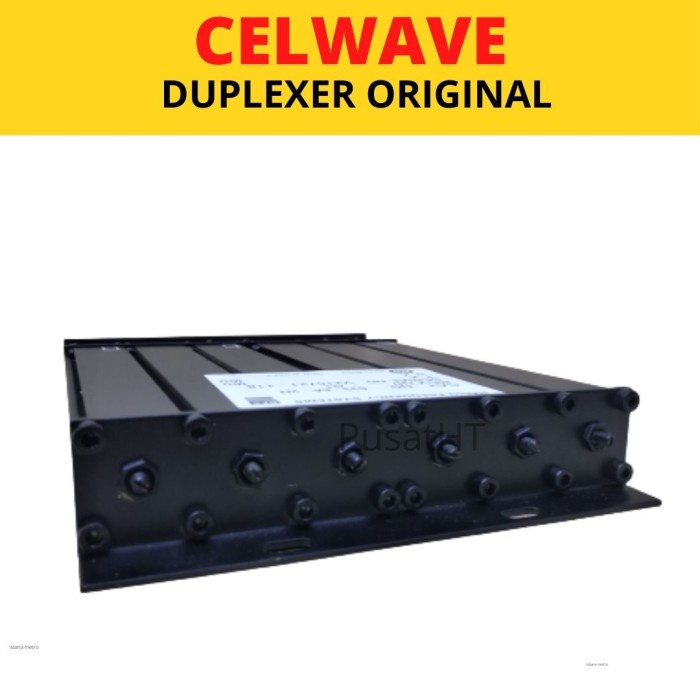 Paling Berkualitas Duplexer For Repeater Radio Ht Celwave Vhf 162-174 Mhz Original