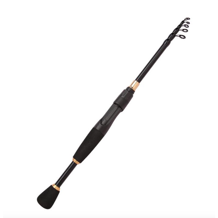 Barang Terlaris Telescopic Fishing Rod Ultralight Spinning/Casting Fishing Rod Carbon Fiber Fishing