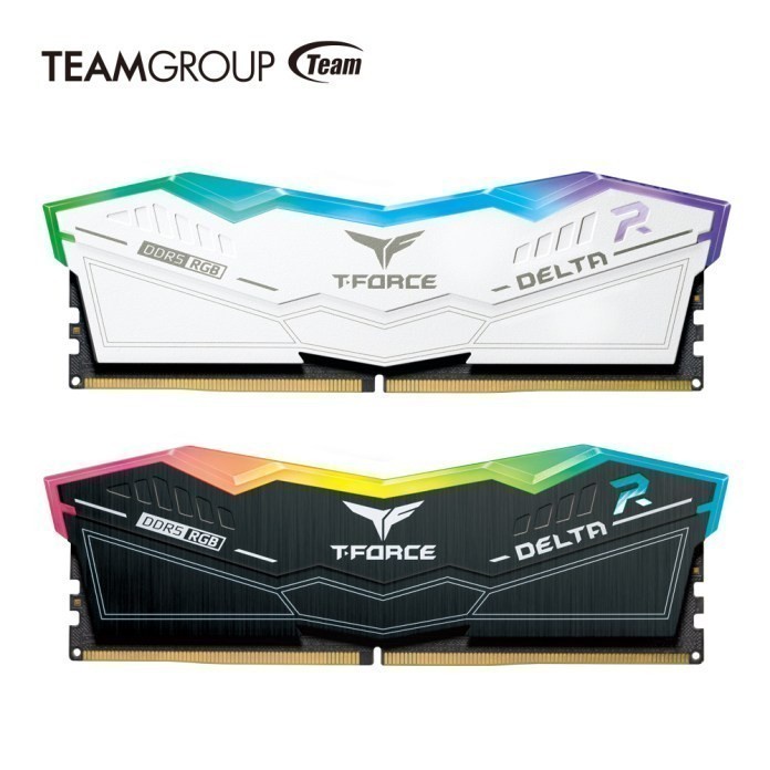 BISA GOSEND RAM TEAM T-FORCE DELTA RGB DDR5 64GB (2X32GB) 5200MHZ - TEAM DDR5 64GB BEST SELLER