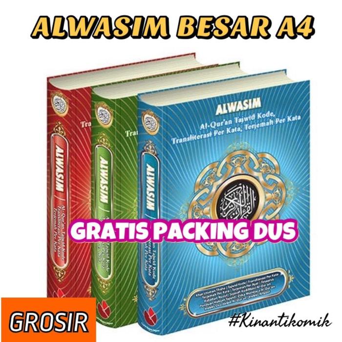 

AL QURAN ALWASIM UKURAN BESAR A4 - 21 X 29 CM ALQURAN BEST SELLER