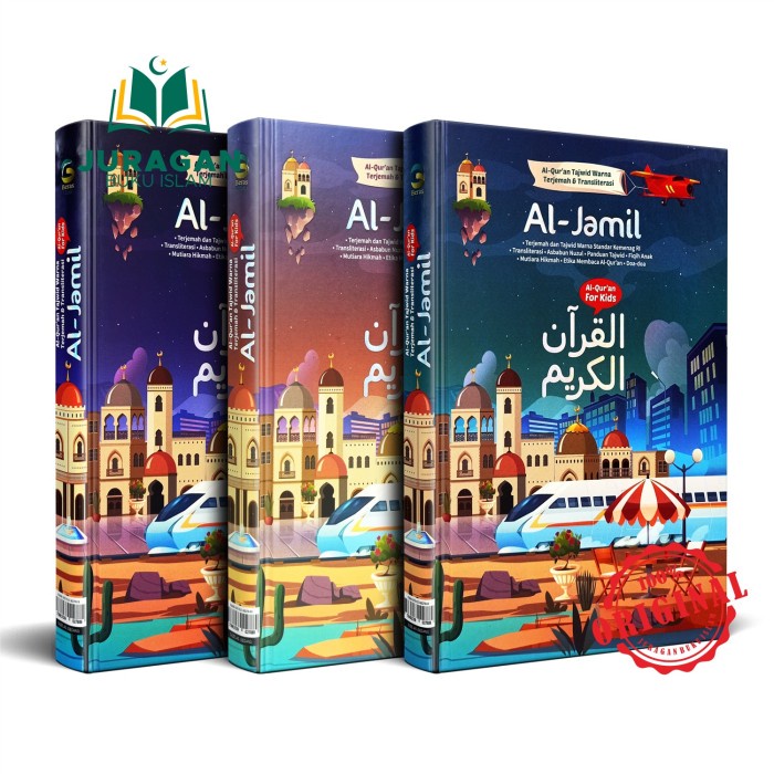 

AL QURAN AL-JAMIL FOR KIDS (JUNIOR) A5 - BERAS AL FATIH 100% ORIGINAL