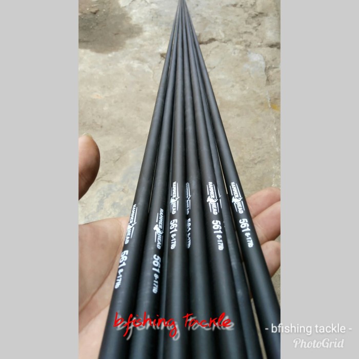 Blank Joran Hollow Carbon Hammerhead 165Cm 17Lb #Gratisongkir