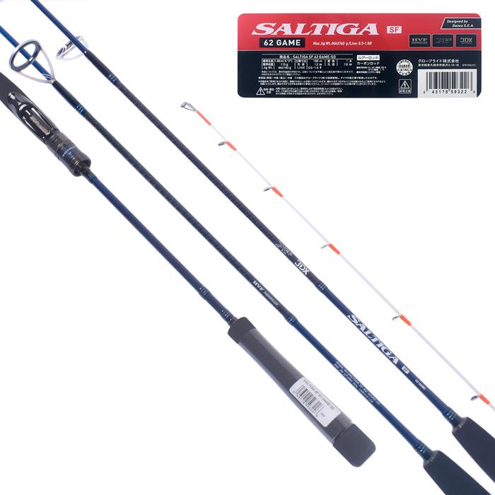 Joran Daiwa Saltiga Sf Jigging Sf 62Game-Sd Sf 62Mb-Sd Sf 62Ms-Sd Sf 63Mhs-Sd #Gratisongkir