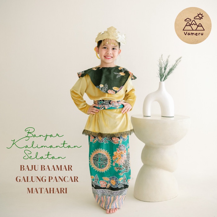 BAJU ADAT ANAK BANJARMASIN PEREMPUAN